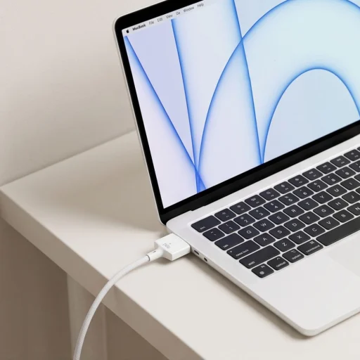 Tech-Protect MMC01 Ultraboost magnetický nabíjací kábel USB-C – MagSafe 3 pre MacBook 140W 300cm biely - 6
