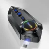 Yesido - Motocyklový headset do prilby (VC19) - s reproduktormi a mikrofónom, Bluetooth 5.4, 13-hodinová výdrž batérie, IPX6 - čierny thumbnail