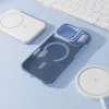 Etteri Morning Fog nebesky modré puzdro pre iPhone 17 Pro Max / 18 Pro Max puzdro thumbnail
