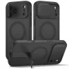 Apple iPhone 17 Pro / 18 Pro matt fekete Tech-Protect Kevlar Aura MagSafe tok thumbnail