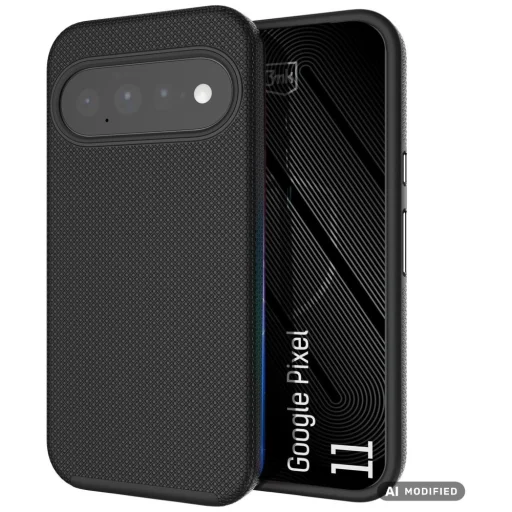 Google Pixel 11 čierne 3MK Fortis MagCase nárazuvzdorné puzdro - 2