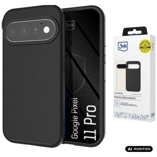 3MK Fortis MagCase puzdro pre Google Pixel 11 Pro čierne - 1
