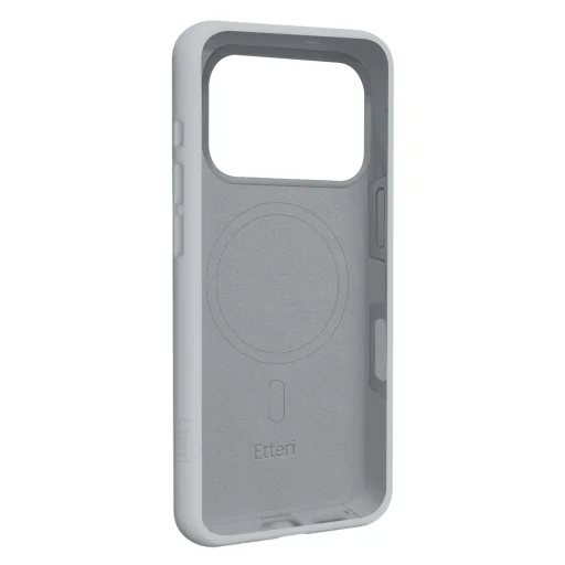 Etteri Silicone Mag silikónové puzdro iPhone 17 Pro Max / 18 Pro Max strieborný kryt - 2