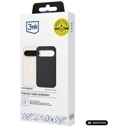 3MK Fortis MagCase puzdro pre Google Pixel 11 Pro XL čierne - 3