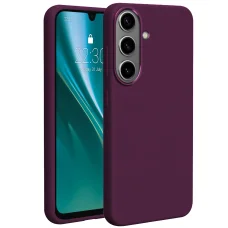 Samsung Galaxy A57 5G tmavobordové magnetické silikónové puzdro Etteri Silicone Mag