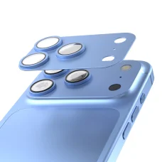 iPhone 18 Pro Max nebeská modrá Etteri celoplošná ochrana šošoviek fotoaparátu