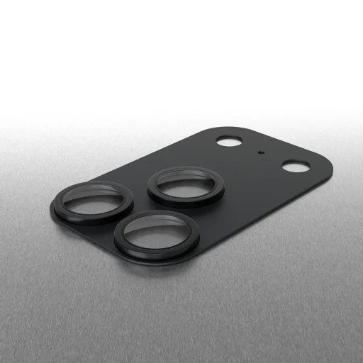 Etteri kompletná ochrana fotoaparátu pre iPhone 18 Pro Max, tmavosivá - 4