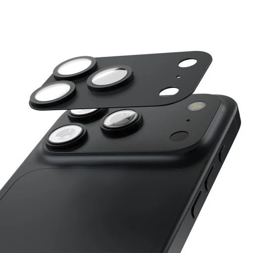 Etteri kompletná ochrana fotoaparátu pre iPhone 18 Pro Max, tmavosivá - 1