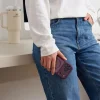  Apple iPhone 17 Pro Max / 18 Pro Max sötét cseresznye és átlátszó Tech-Protect MagPeak MagSafe CC tok thumbnail
