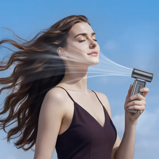 Yesido - Turbó ventilátoros légfúvó (YF19) - 130000 fordulat/perc, szénkefe nélküli motor, 100 fokozatú szabályozás, 4000 mAh, digitális kijelző - szürke - 11