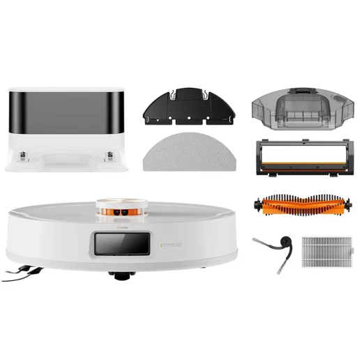 Deerma S40 Pro (S30 Ultra) robotporszívó, fekete - 5