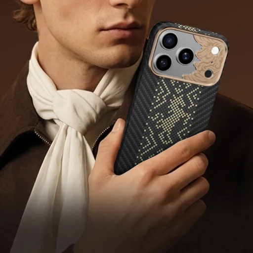 iPhone 18 Pro Max/17 Pro Max čierne magnetické puzdro Benks Armor Air Knight Kevlar s hliníkovým rámčekom fotoaparátu - 6