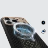 iPhone 18 Pro Max/17 Pro Max červené puzdro Benks Knight ArmorPro Kevlar s kovovým rámom a tlačidlom ovládania fotoaparátu (C.K.FL.AP.GD.BA73) thumbnail