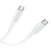 Borofone BX127 Regalo USB-C–USB-C kábel, 1 m, biely thumbnail