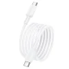 Borofone BX127 Regalo USB-C–USB-C kábel, 1 m, biely thumbnail