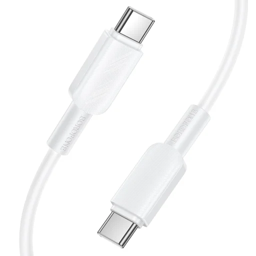 Borofone BX127 Regalo USB-C–USB-C kábel, 1 m, biely - 3