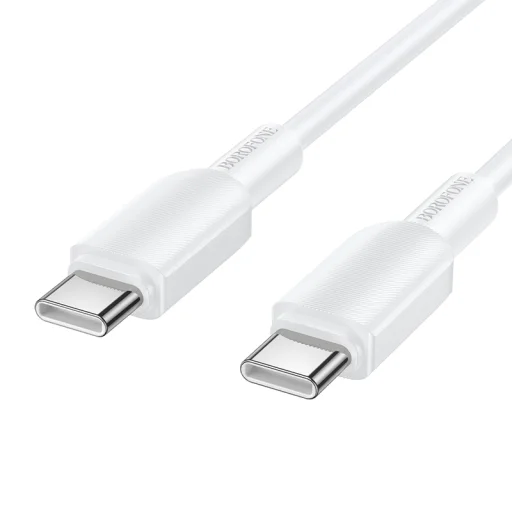 Borofone BX127 Regalo USB-C–USB-C kábel, 1 m, biely - 1