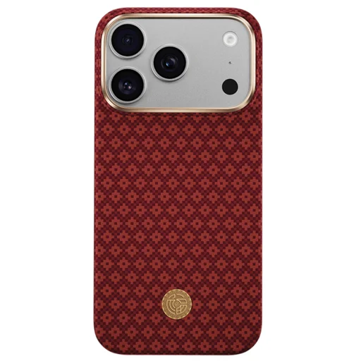 Apple iPhone 18 Pro Max/17 Pro Max červené magnetické puzdro Benks ArmorGrid Premium Edition Kevlar (C.K.FL.AP.RD.0073) - 1