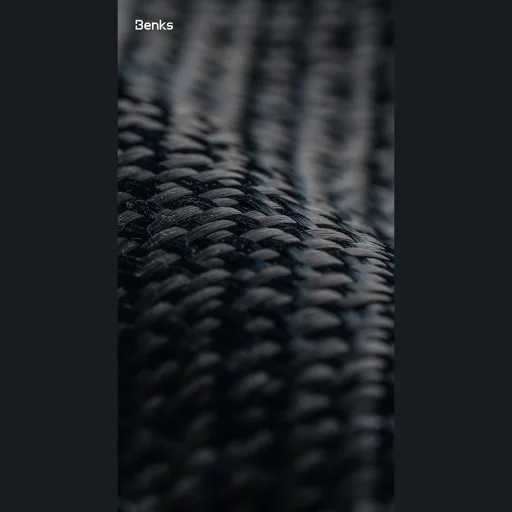 iPhone 18 Pro Max/17 Pro Max čierne magnetické puzdro Benks ArmorGrid Kevlar 600D s kovovým rámom - 6