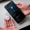 Blavec BTG-02 Bluetooth lokátor s kľúčenkou, biely thumbnail