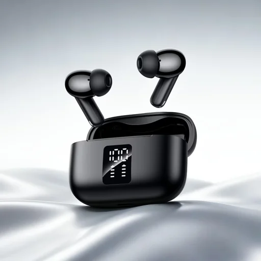 Borofone FQ13 Astute TWS Bluetooth slúchadlá, čierne - 4