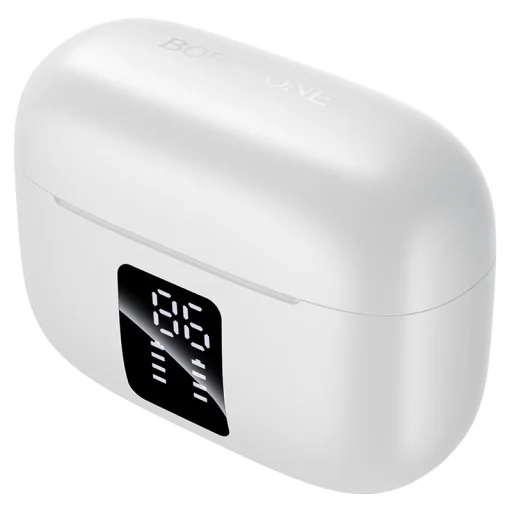 Borofone FQ13 Astute TWS Bluetooth slúchadlá ANC+ENC, biele - 2