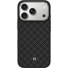 iPhone 18 Pro/17 Pro čierne magnetické puzdro Benks ArmorGrid Kevlar 600D s kovovým rámom a tlačidlom na ovládanie kamery