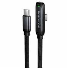 Borofone BX126 Skillful rýchlonabíjací kábel USB-C – USB-C PD 60 W 1 m čierny