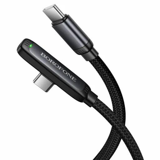 Borofone BX126 Skillful rýchlonabíjací kábel USB-C – USB-C PD 60 W 1 m čierny - 3