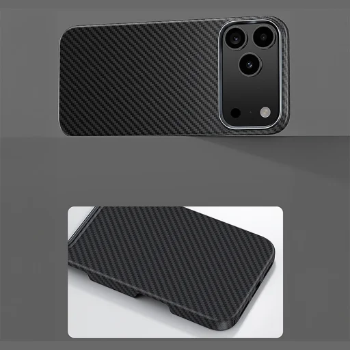 iPhone 18 Pro/17 Pro Benks Armor Air magnetické 600D kevlarové puzdro s kovovým rámom (C.K.FL.AP.BK.A072) - 7