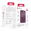 MagSafe kompatibilná externá batéria Forcell F-Energy SuperSlim F10K8 s rýchlym nabíjaním 4.0 PD3.0 15 W 10000 mAh čerešňová powerbanka thumbnail