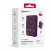 Forcell F-Energy MagStand Qi2 F5K10 MagSafe-kompatibilis mágneses powerbank, 5000 mAh, cseresznye powerbank thumbnail