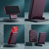 Forcell F-Energy MagStand Qi2 F5K10 MagSafe kompatibilná magnetická powerbanka, 5000 mAh, čerešňová powerbanka thumbnail