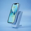 MagSafe kompatibilná Forcell F-Energy MagStand Qi2 F5K10 QC3.0 PD3.0 20 W 5000 mAh biela externá batéria powerbank thumbnail