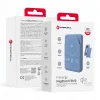 MagSafe-kompatibilis Forcell F-Energy MagStand Qi2 F5K10 QC3.0 PD3.0 20 W 5000 mAh fehér külső akkumulátor powerbank thumbnail