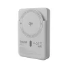 Forcell F-Energy MagStand Qi2 F5K10 mágneses külső akkumulátor 5000 mAh, fehér powerbank thumbnail