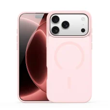 iPhone 18 Pro / 17 Pro svetloružové puzdro DUX DUCIS Yind kompatibilné s MagSafe, verzia s otvoreným krúžkom