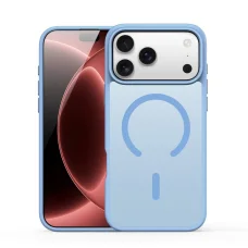 Apple iPhone 18 Pro Max / 17 Pro Max svetlomodré puzdro DUX DUCIS YIND kompatibilné s MagSafe, verzia s otvoreným krúžkom