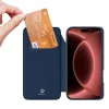 Apple iPhone 18 Pro / 17 Pro modré knižkové puzdro DUX DUCIS Skin Pro thumbnail