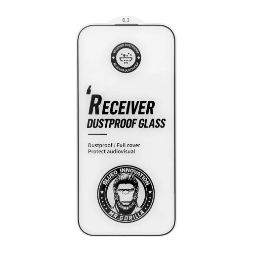 Mr. Monkey Glass 5D tvrdené sklo na displej pre Apple iPhone 18 Pro Max, čierne - 4