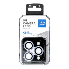 Blue Star Easy Install ochranné sklo na kameru pre iPhone 18 Pro / 18 Pro Max, svetlomodré