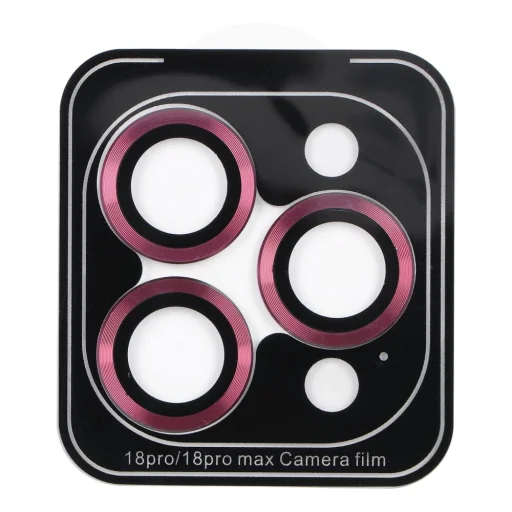 BLUE STAR Easy Install ochranné sklo na kamerový modul pre IPHONE 18 PRO / 18 PRO MAX, tmavá čerešňa - 2