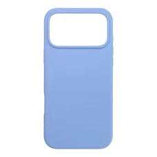  Apple iPhone 18 Pro Max / 17 Pro Max világoskék szilikon tok, 2 mm, kameravédelemmel