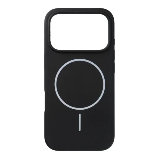 iPhone 18 Pro / 17 Pro čierne 2 mm silikónové puzdro s ochranou fotoaparátu, kompatibilné s MagSafe - 1