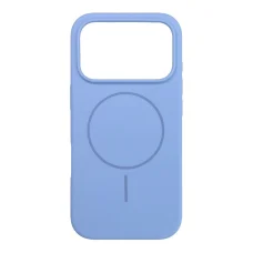  Apple iPhone 18 Pro / 17 Pro világoskék MagSafe-kompatibilis szilikon tok kameravédelemmel, 2 mm
