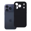 iPhone 18 Pro Max / 17 Pro Max čierne silikónové puzdro s ochranou fotoaparátu, 2 mm thumbnail