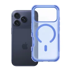  Apple iPhone 18 Pro / 17 Pro világoskék Forcell F-Protect BumperX Premium tok, MagSafe kompatibilis
