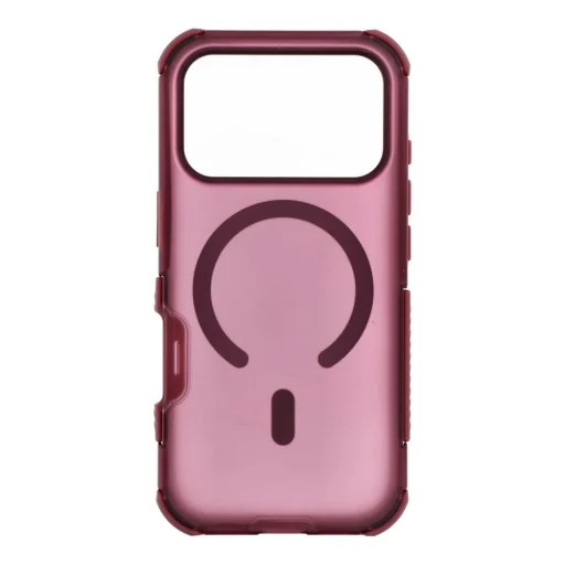  Apple iPhone 18 Pro / 17 Pro sötét cseresznye Forcell F-Protect BumperX MagSafe kompatibilis páncéltok - 2