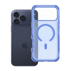  Apple iPhone 18 Pro Max / 17 Pro Max világoskék Forcell F-Protect BumperX MagSafe-kompatibilis hibrid tok
