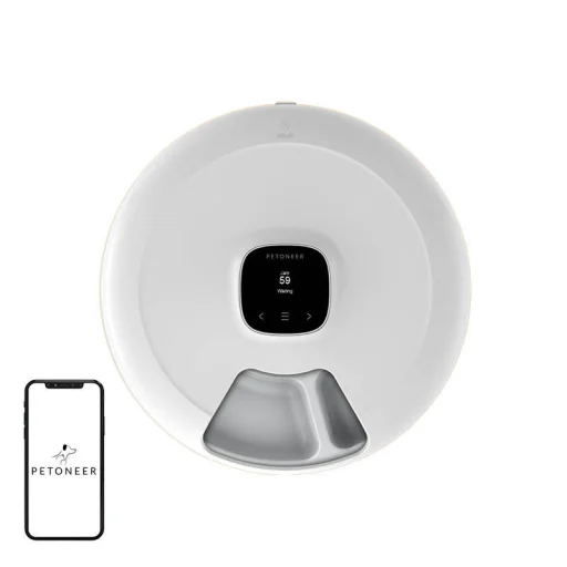 Petoneer NutriSpin PF001 inteligentný dávkovač krmiva pre mačky a malé psy - 1